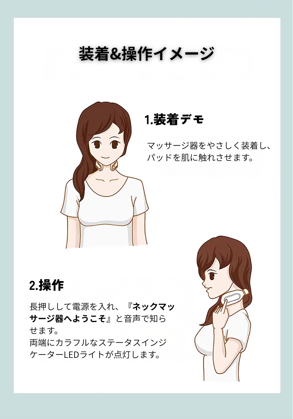 操作、装着イメージ